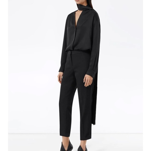 Burberry silk fringe blouse - Picture 4 of 16